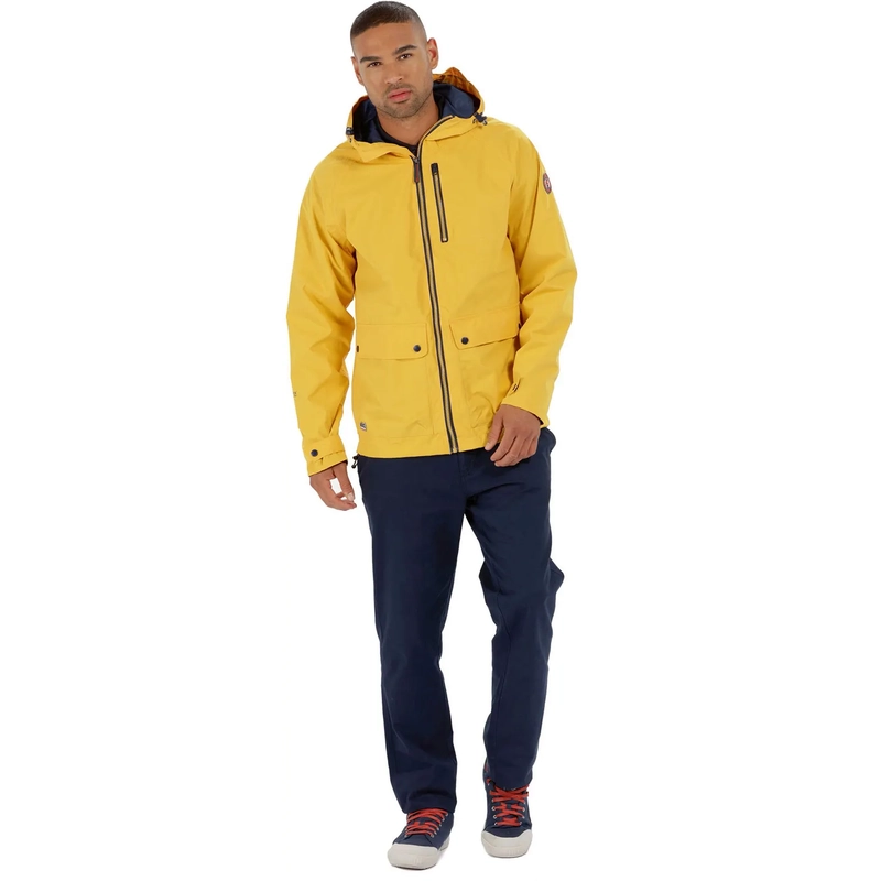 Regatta Mens Hamlen Hooded Waterproof Jacket-5