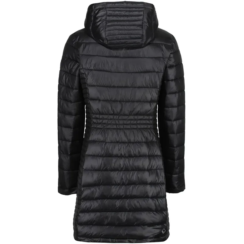 Regatta Womens Andel Long Hooded Jacket-2