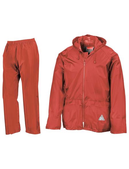 Result Heavyweight Unisex Waterproof Jacket and Trouser Set R095X