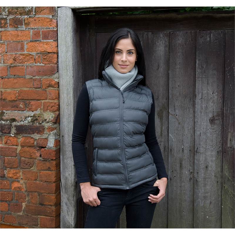Result Womens Ice Bird Padded Gilet R193F-2