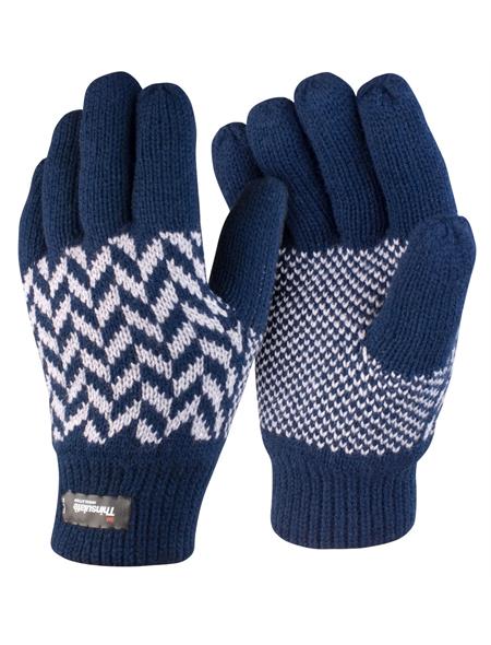 Result Unisex Pattern Thinsulate Gloves R365X