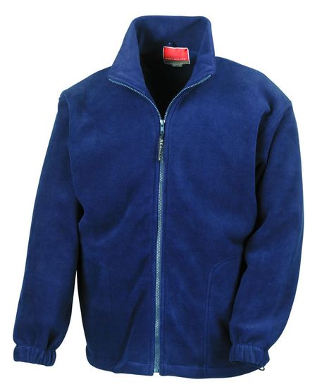 Blouson Polaire Result Micron Fleece Homme - Léger, Chaud, Coupe Stretch - Pour Le Sport, La Randonnée, Les Loisirs