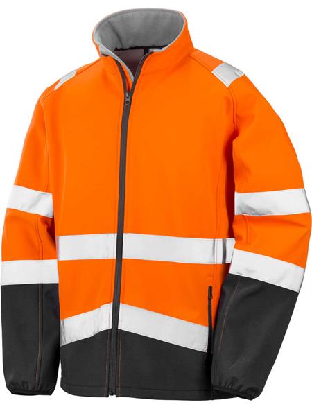 Result Safeguard Printable Safety Softshell Jacket R450X