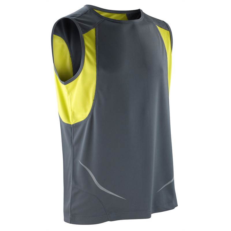 Spiro Unisex Athletic Vest S186X-4