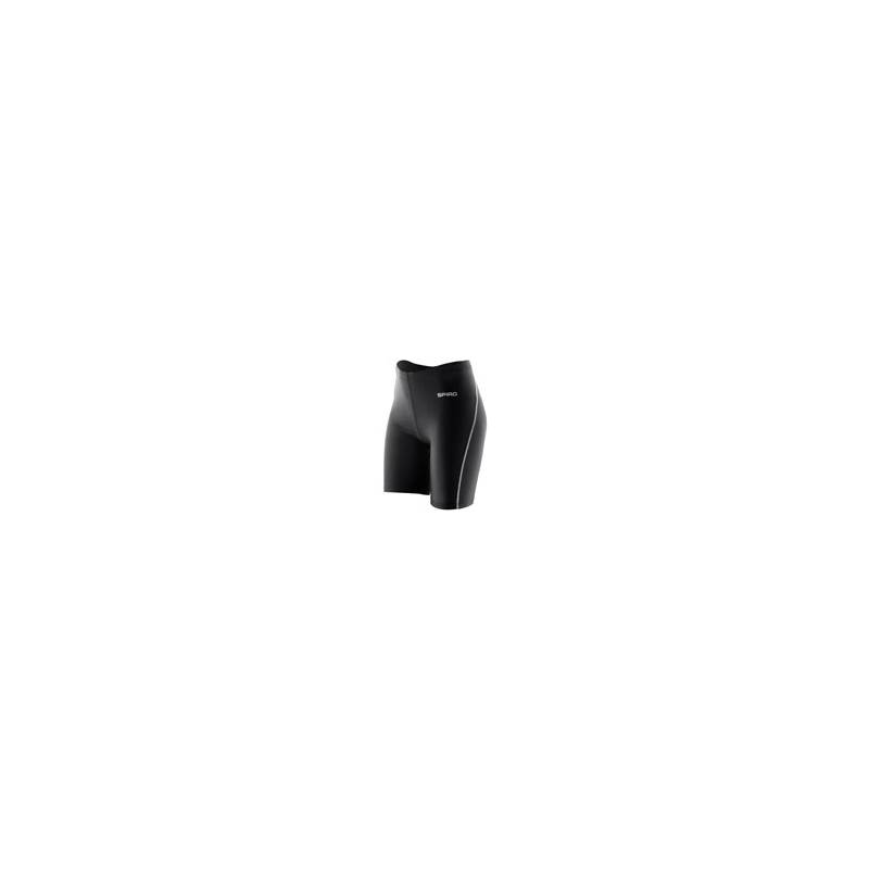 Spiro Womens Bodyfit Base Layer Shorts S250F-2