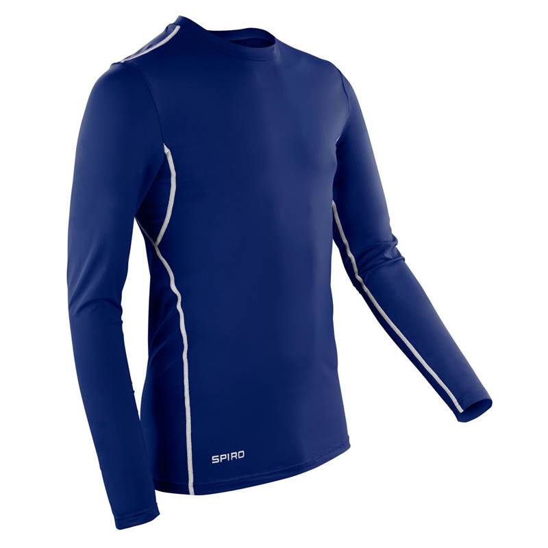 Spiro Unisex Compression Bodyfit Long Sleeve Base Layer S252X-1