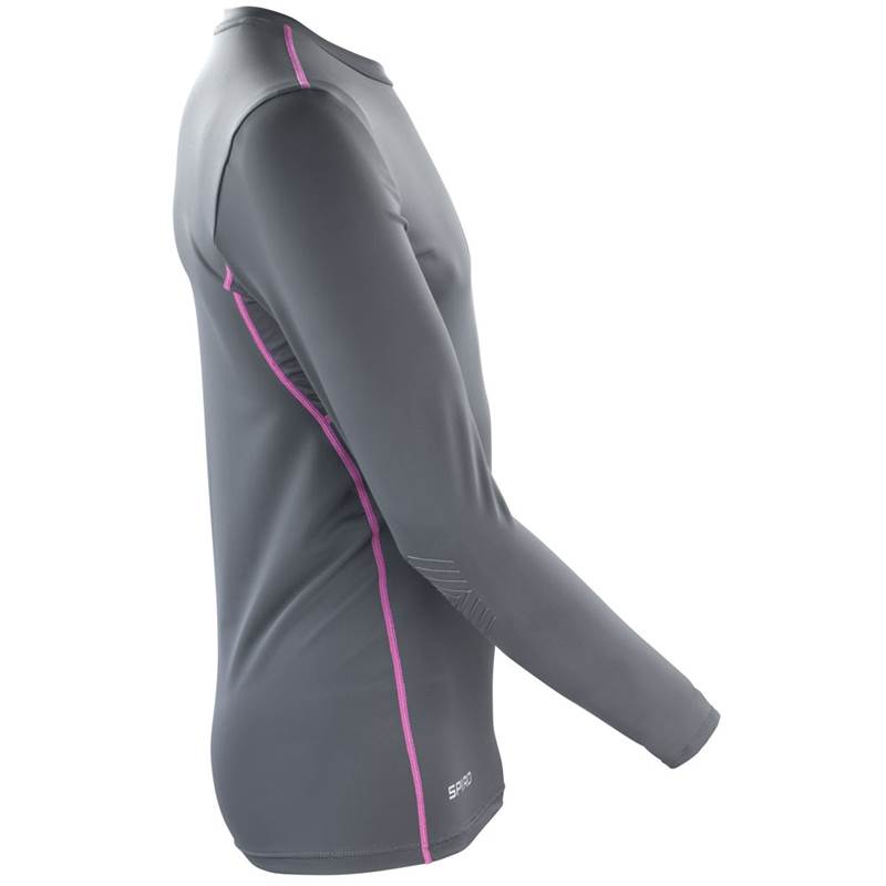 Spiro Unisex Compression Bodyfit Long Sleeve Base Layer S252X-5