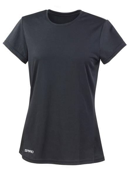 Spiro Ladies Quick Dry Short Sleeve T-Shirt S253F
