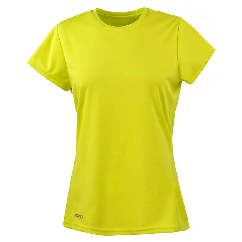 Spiro Womens Quick Dry Short Sleeve T-Shirt S253F-3