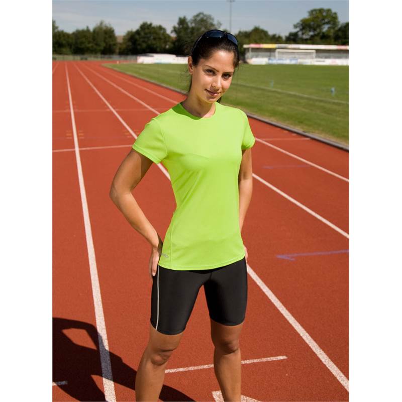 Spiro Womens Quick Dry Short Sleeve T-Shirt S253F-2