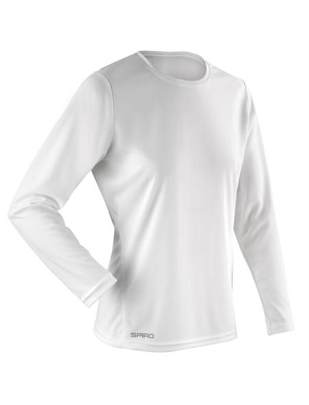 Spiro Ladies Quick Dry Long Sleeve T-Shirt S254F