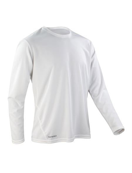 Spiro Mens Quick Dry Long Sleeve T-Shirt S254M