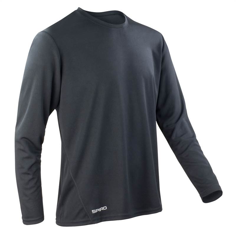 Spiro Mens Quick Dry Long Sleeve T-Shirt S254M-3