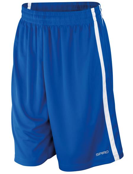 Spiro Mens Basketball Quick Dry Shorts S279M