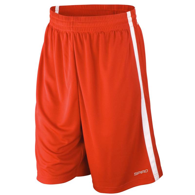 Spiro Mens Basketball Quick Dry Shorts S279M-4
