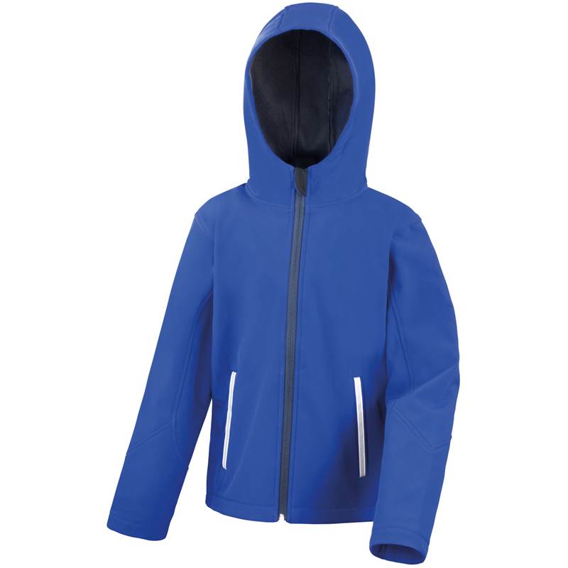 Result Junior TX Performance Hooded Soft Shell Jacket R224J-1
