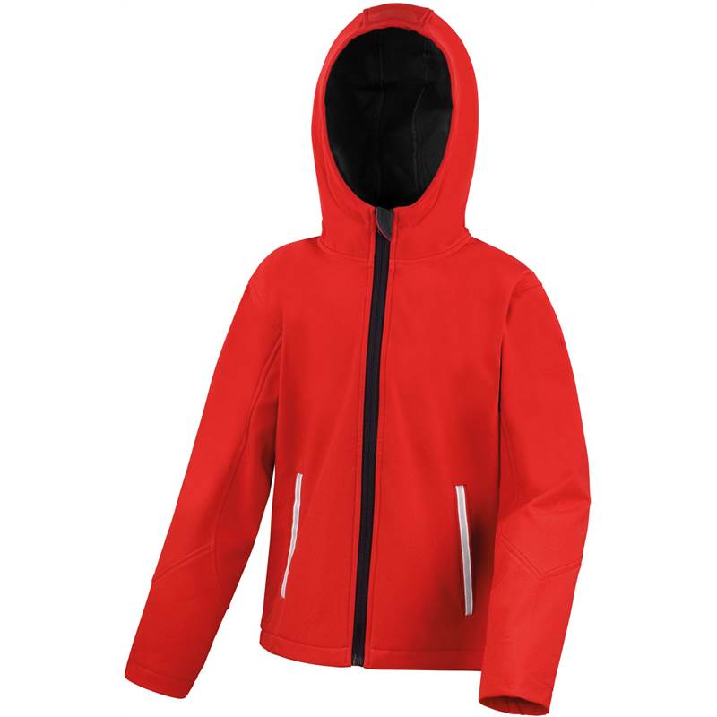 Result Junior TX Performance Hooded Soft Shell Jacket R224J-4