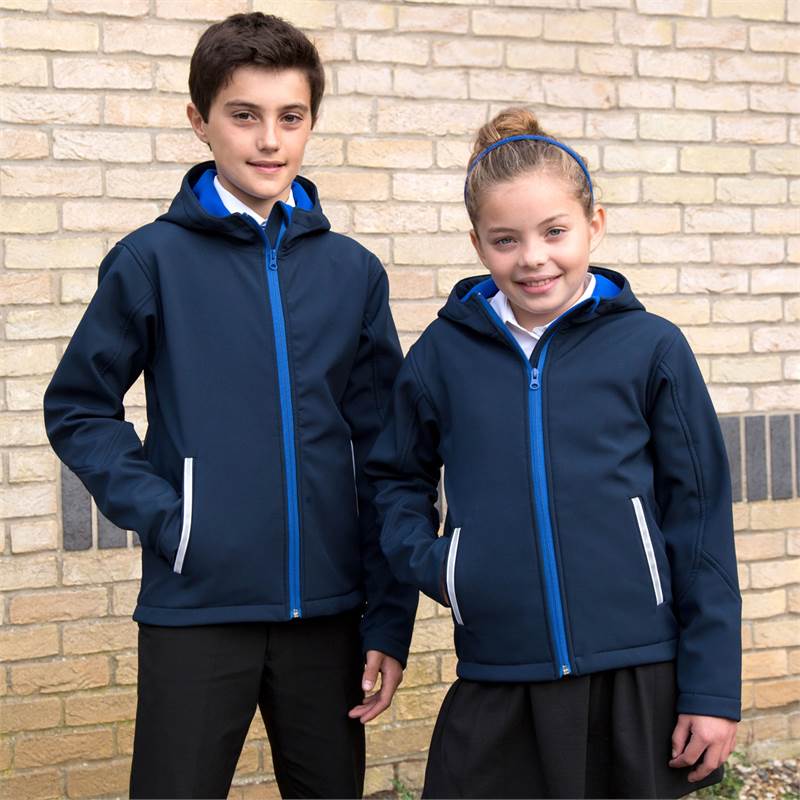 Result Junior TX Performance Hooded Soft Shell Jacket R224J-2