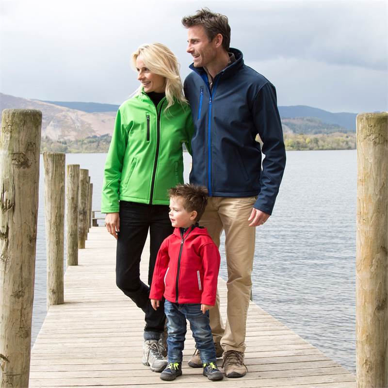 Result Junior TX Performance Hooded Soft Shell Jacket R224J-3