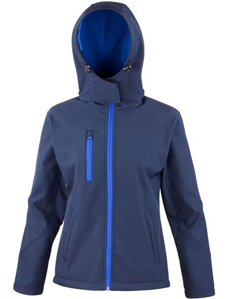 Result Womens TX Performance Hooded Softshell Jacket R230F