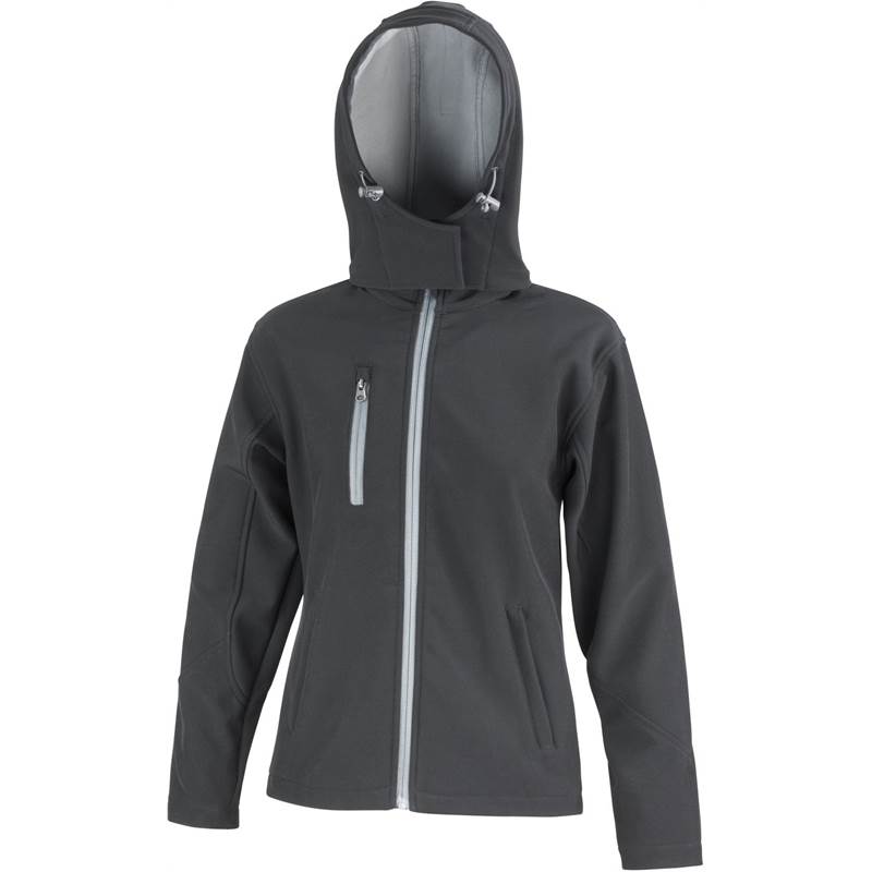 Result Womens TX Performance Hooded Softshell Jacket R230F-1