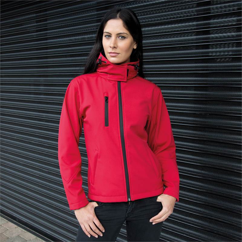 Result Womens TX Performance Hooded Softshell Jacket R230F-5