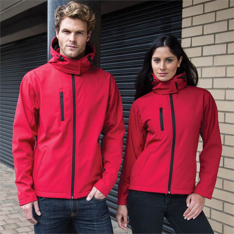 Result Womens TX Performance Hooded Softshell Jacket R230F-5