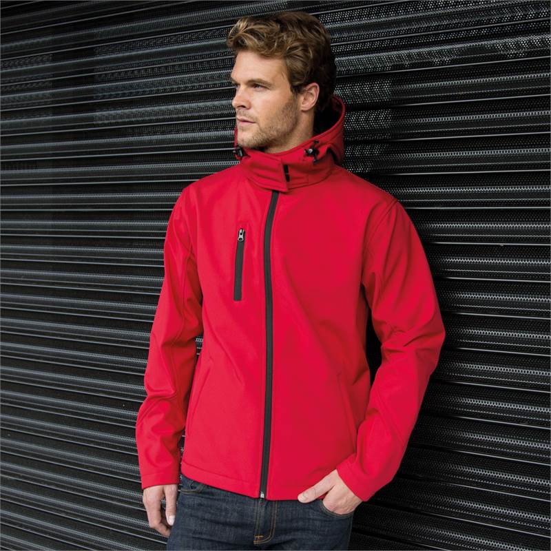 Result Mens TX Performance Hooded Softshell Jacket R230M-5