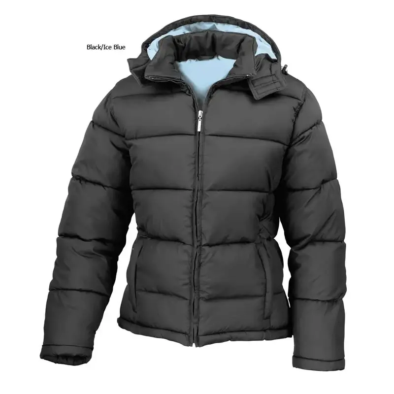 La Femme Zhico Short Down Feel Puffa Winter Jacket R81f-4