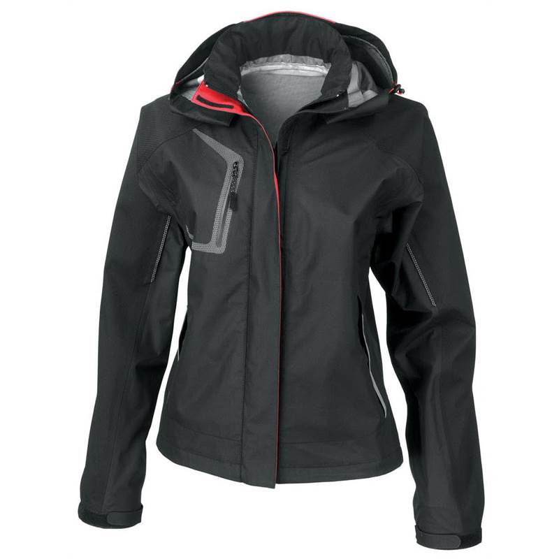 Spiro Nero Womens Waterproof Jacket S108F-1