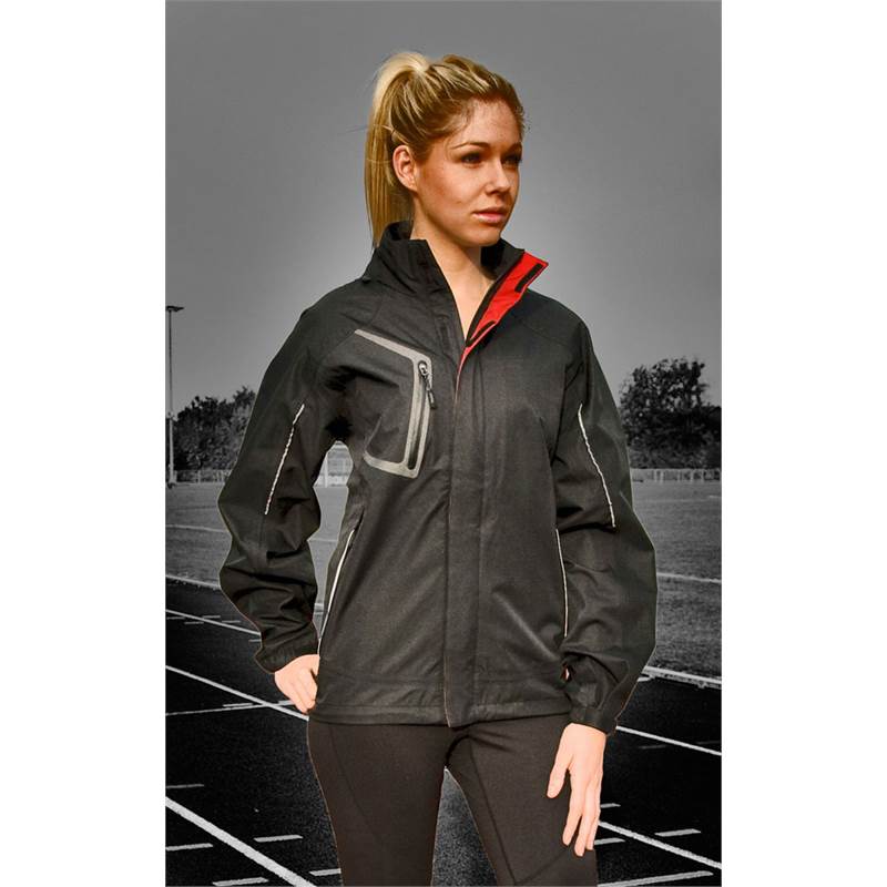 Spiro Nero Womens Waterproof Jacket S108F-3