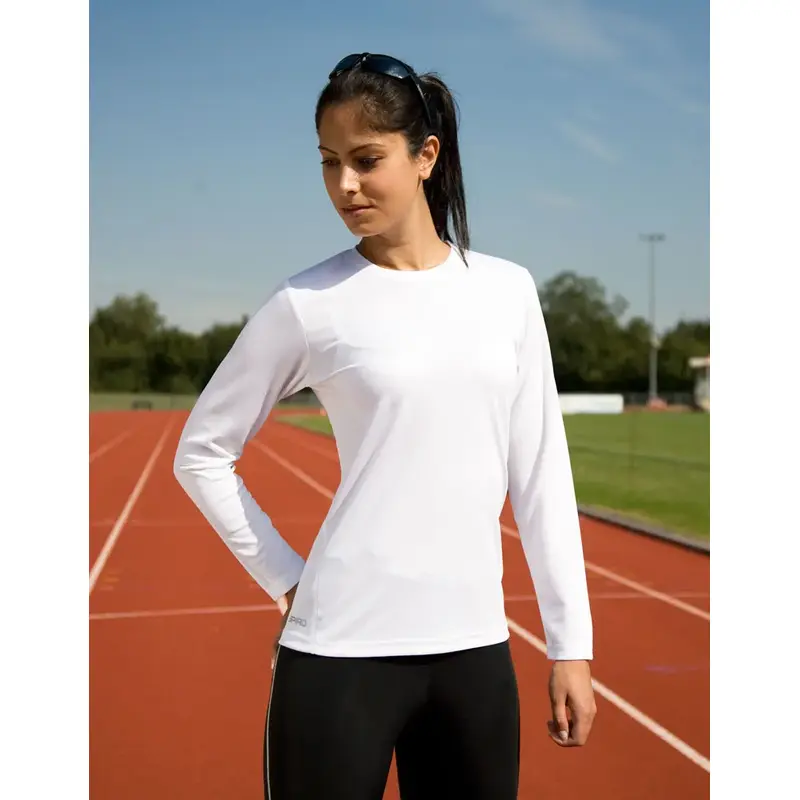 Spiro Womens Quick Dry Long Sleeve T-Shirt S254F-2