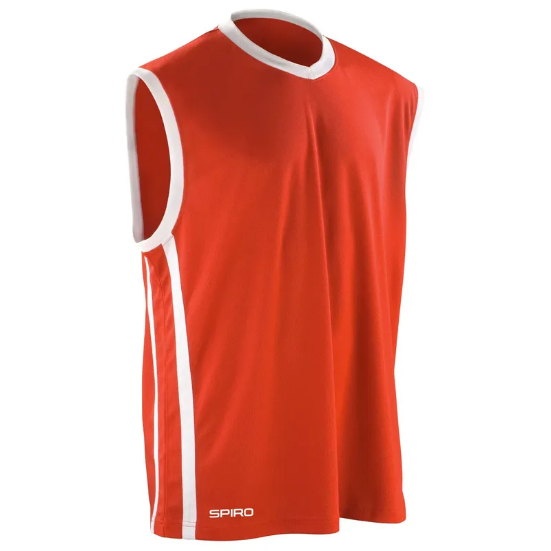 Spiro Mens Basketball Quick Dry Top S278M-5