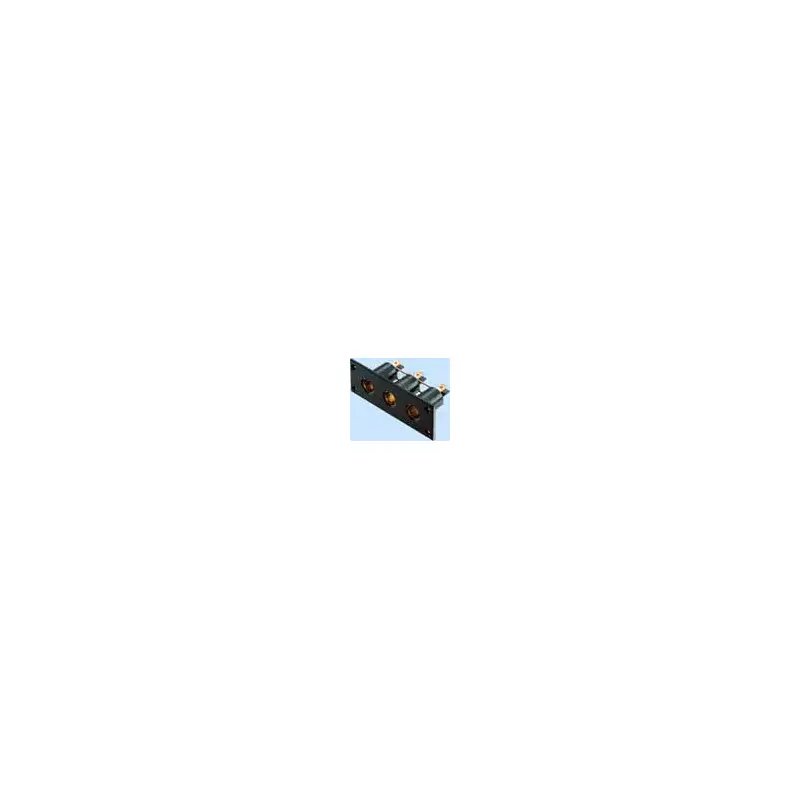 12 V DIN Sockets - Panel of 3-2