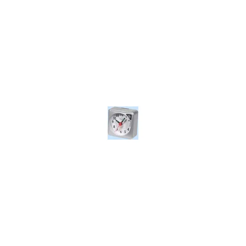 Silver Alarm Clock-2