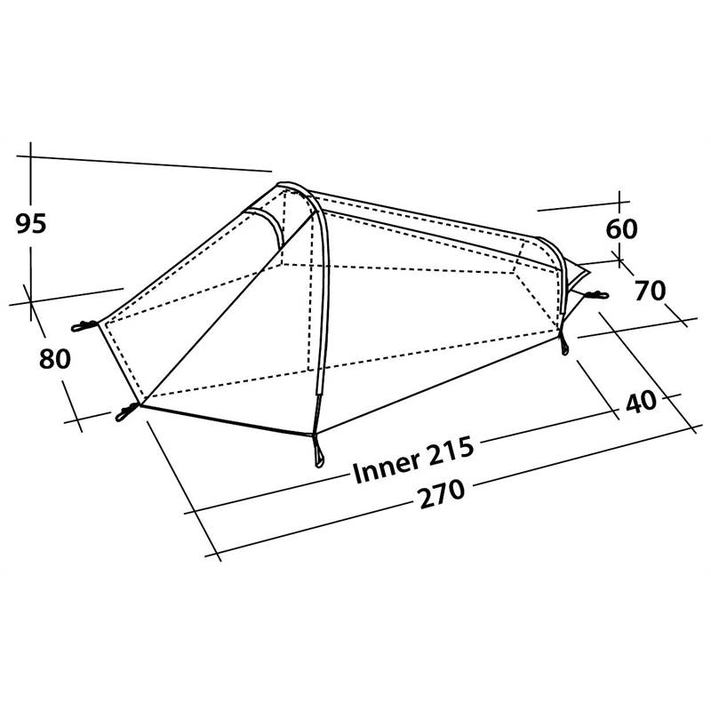 Robens Arrow Head 1 Person Tent-2