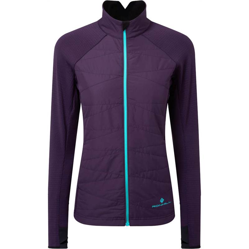 Ronhill Womens Stride Hybrid Insulated Running Jacket-1