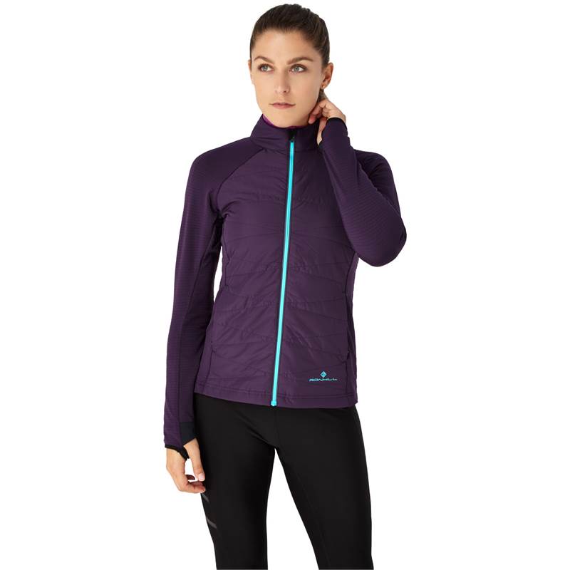 Ronhill Womens Stride Hybrid Insulated Running Jacket-3
