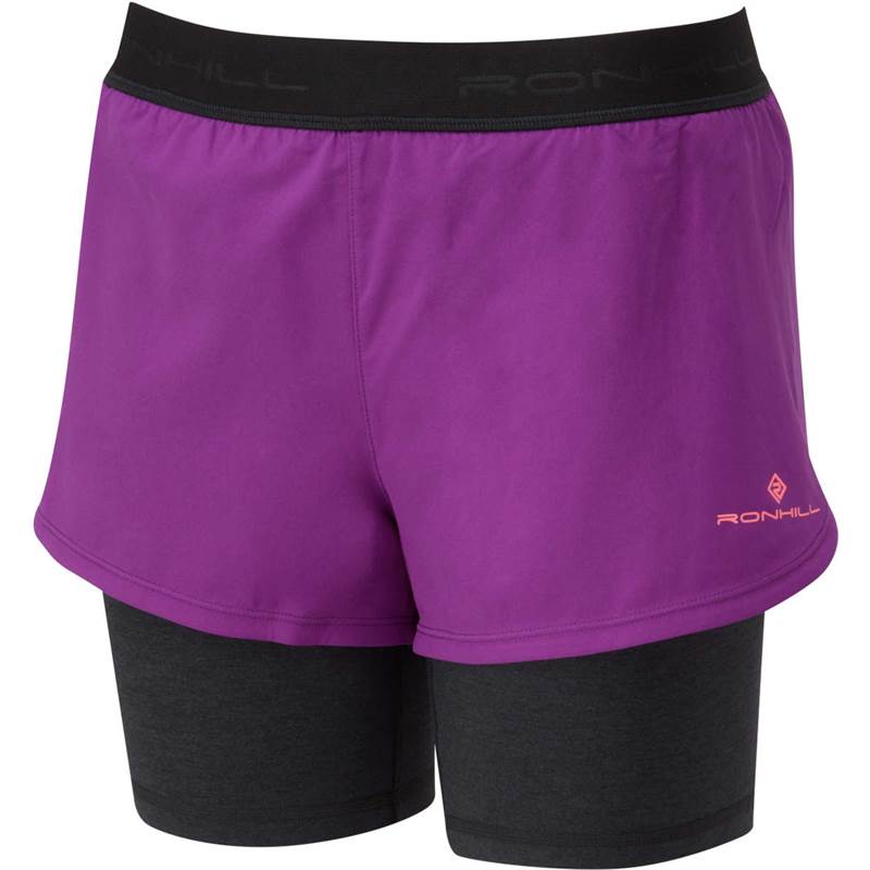 Ronhill Womens Stride Twin Running Shorts NEW-3