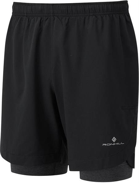 Ronhill Mens Life 7 inch Twin Running Shorts