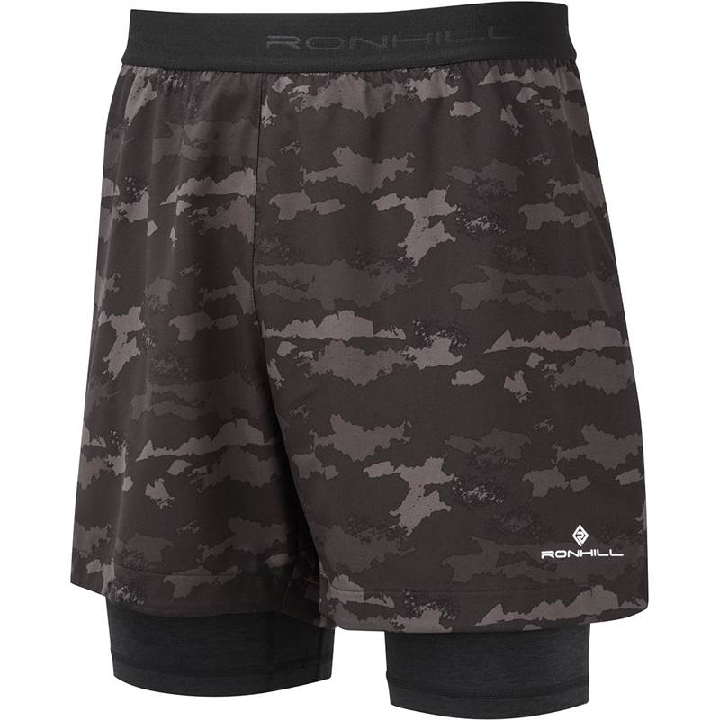 Ronhill Mens Life 5 inch Twin Shorts-1