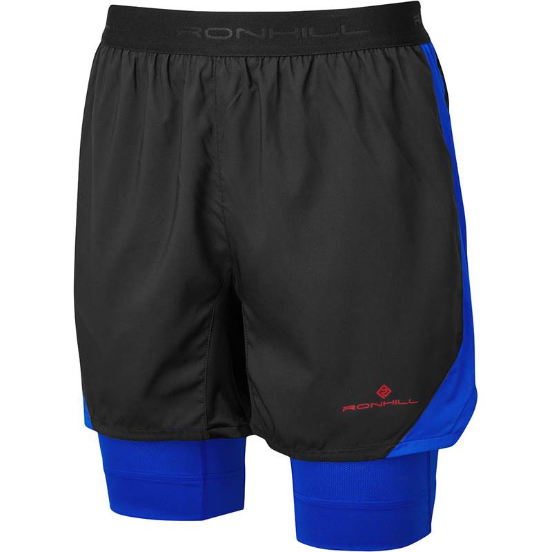 Ronhill Mens Tech Revive 5 inch Twin Shorts-1