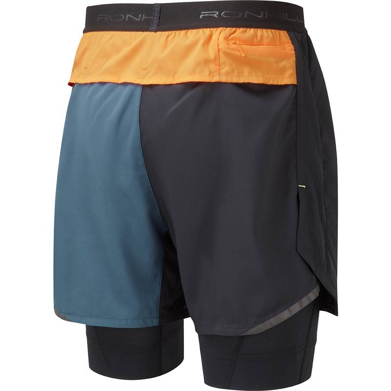 Ronhill Mens Tech Revive 5 inch Twin Shorts-4