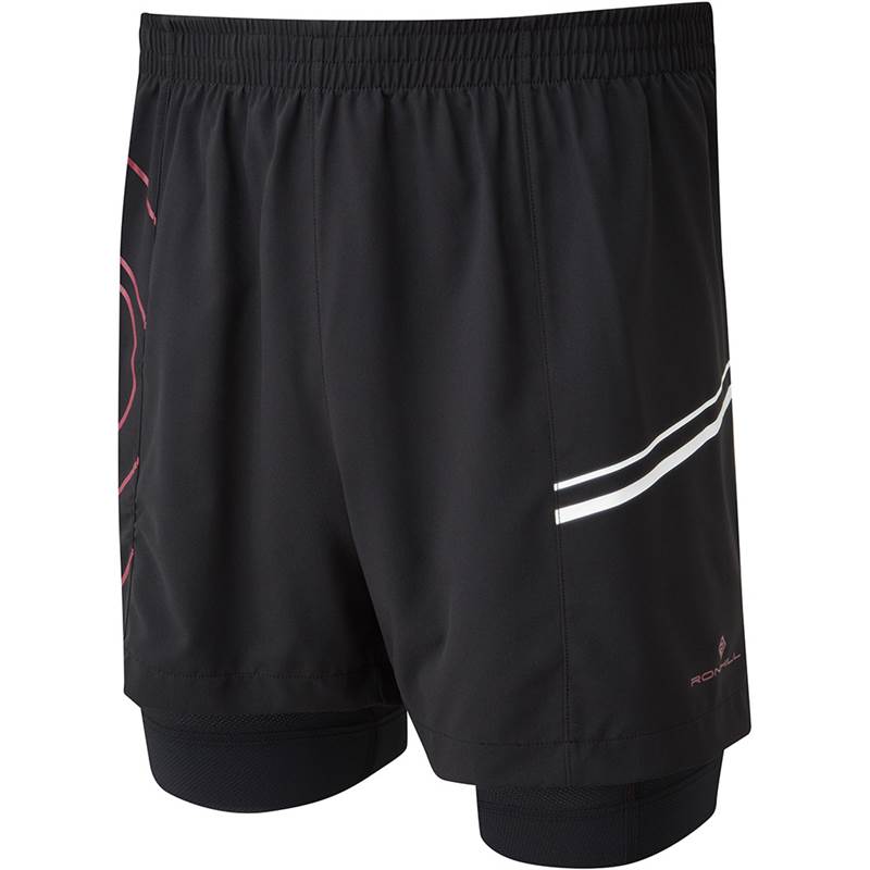 Ronhill Mens Infinity Marathon Twin Running Shorts NEW-5