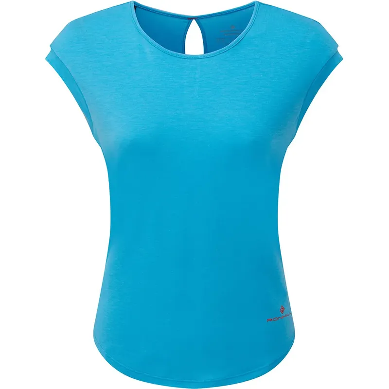 Ronhill Womens Momentum Tencel SS Running Tee Top-5