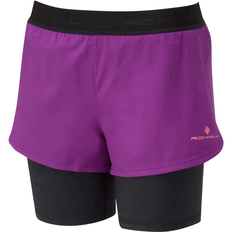 Ronhill Womens Stride Twin Running Shorts NEW-3