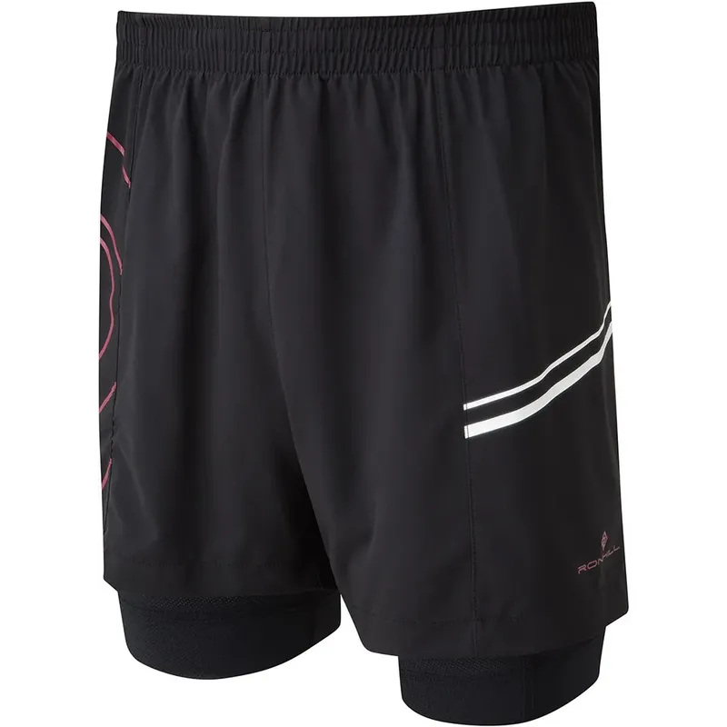 Ronhill Mens Infinity Marathon Twin Running Shorts NEW-5