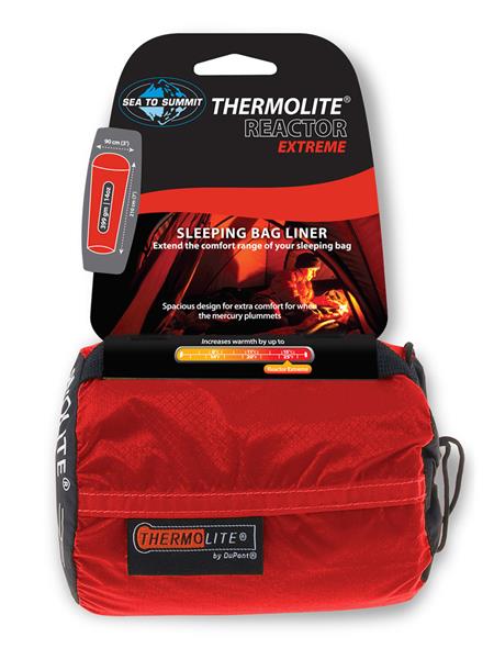 Sea to Summit Reactor Extreme Thermolite Mummy Sleeping Bag Liner