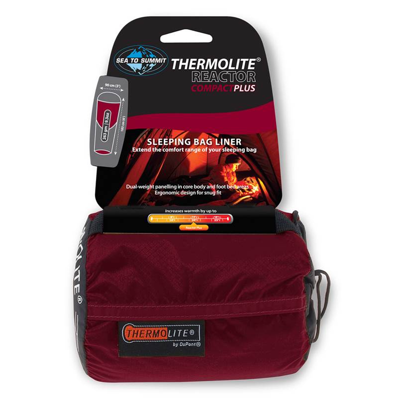 Sea to Summit Reactor Plus Compact Thermolite Mummy Sleeping Bag Liner-1