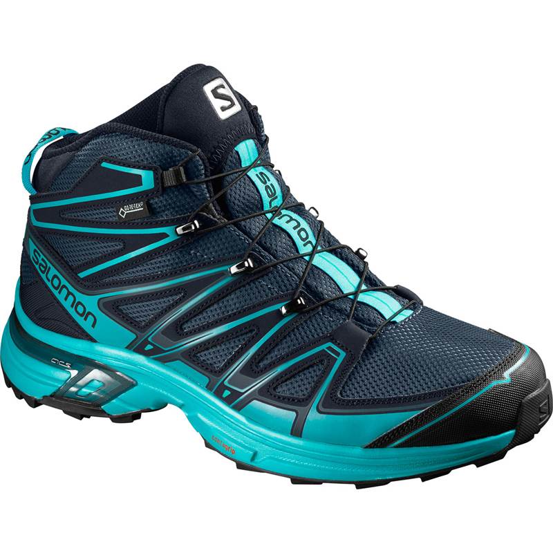 Salomon X-Chase Mid GTX Womens Hiking Boots-1